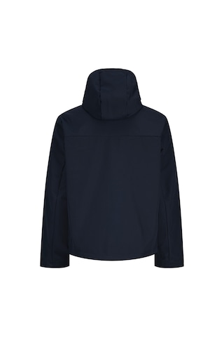 Jack & Jones Erkek Fermuarli Kapüsonlu Softshell Mont - Lupo - 12298689 Sky Captain