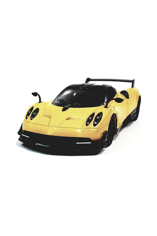 Kinsmart 2016 Pagani Huayra Bc Sarı 1/38 Model Araba Kinsmart 2016 Pagani Huayra Bc Sarı 1/38 Model Araba