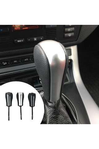 Xindoker Bmw E81-e93 Otomatik Vites Kolu - Kolay Montaj, Yüksek Kaliteli Kısa Model Gümüş