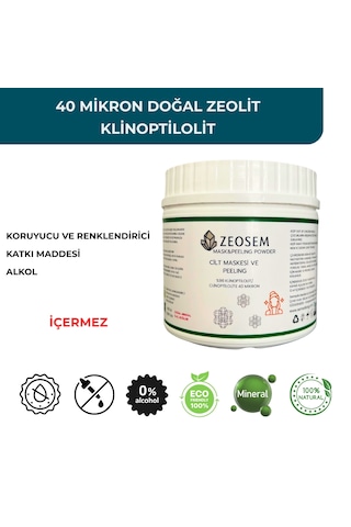 Zeosem Zeolit Cilt Maskesi Ve Peeling 400 G