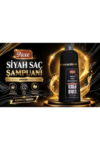 Paxe Black Hair Beyaz Saç Kapatıcı Şampuan 400 ML