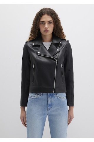 Mavi - Siyah Biker Ceket 1110221-900 Siyah