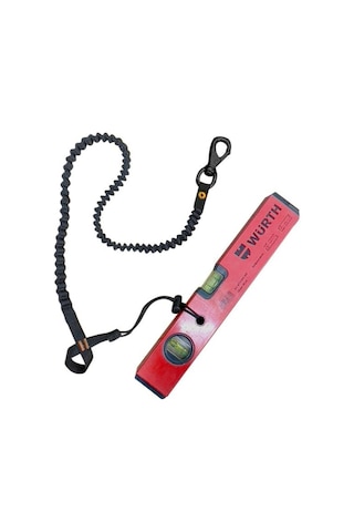 Kong Tool Leash 360 Döner Başlıklı Fırdöndülü Malzeme Askısı Elastik Lanyard 85-130 Cm 232000000 Siyah