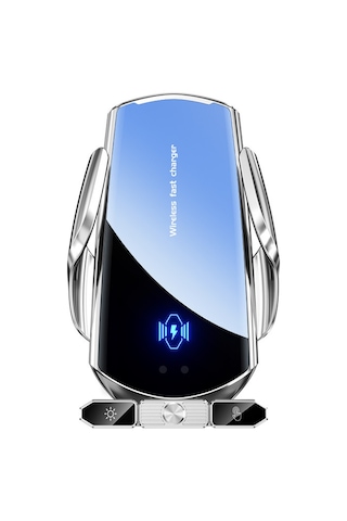 Hfambition Araç İçin Manyetik Kablolu Kablosuz Şarj Cihazı 15w Hızlı Şarj + Otomatik Klem + 360 Döner Telefon Tutucu Type-c, İphone/samsung Uyumlu Diğer