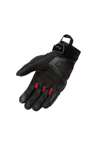 Tucano Urbano T.ur G-four Yazlık Korumalı Motosiklet Eldiveni Siyah Kırmızı