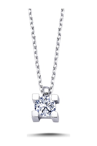 Lova 0,20 Karat Pırlanta Tektaş Kolye - 2030004