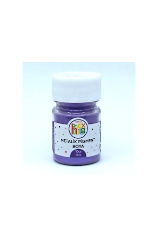 EPOKSİ REÇİNE METALİK SEDEFLİ PİGMENT TOZ BOYA MOR RENK 10 GR