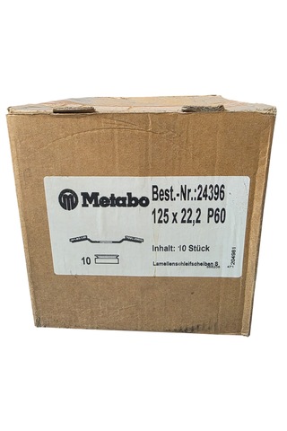 Metabo 125x22,23 P60 Nk 624396000 Flap Disk 10 Adet