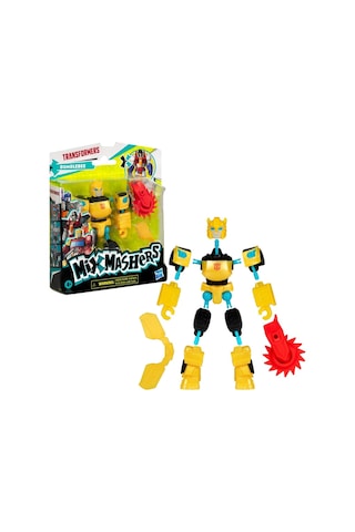 Transformers Mix Mashers Bumblebee Figür Parçalanabilir Ve Karıştırılabilir Robot Oyuncak Bumblebee