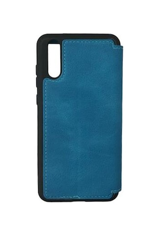 Jopus P20 İle Uyumlu Premium Kapaklı Kılıf Mavi
