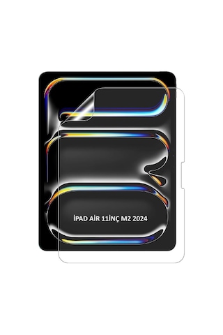 Apple Uyumlu iPad Air 11inç M2 2024 Tablet Nano Ekran Koruyucu A2902 A2903 A2904