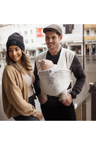 Manduca Sling Arctic, Organik Pamuk Bebek Askısı, 3 Taşıma Pozisyonu