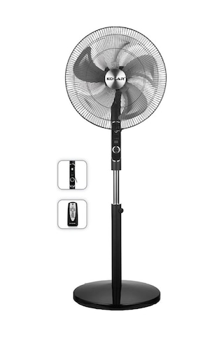 Koşar Silent Air 45k 18'' Sessiz Vantilatör Ayaklı-uzaktan Kumandalı