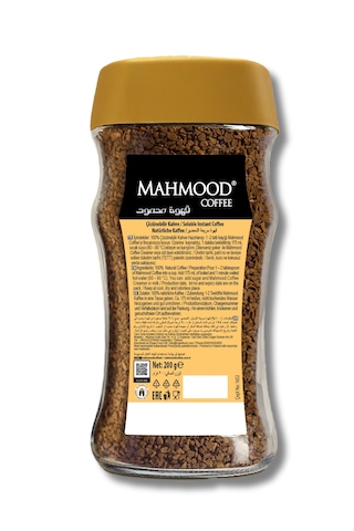 Mahmood Coffee Gold Kahve Kavanoz 200 G