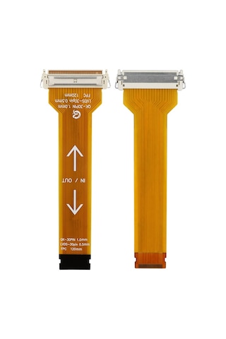 Zibox 30 Pin 0.5mm Pitch 100mm Esnek Flat Kablo Ffc Lcd Panel Tamir Flexi