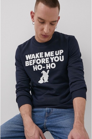Jack & Jones Jack Jones Erkek Sweatshırt 12198356-navy Lacivert