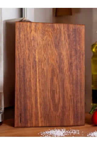 Eksiz Masif Doğal Ahşap Kesme Sunum Doğrama Tahtası