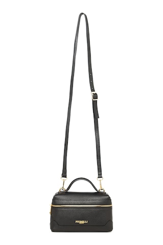 D28 Black Portföy Çantası Kadın Ivette S Piumelli Milano Bag D28 Black