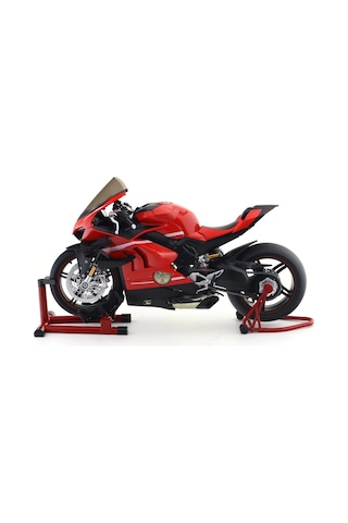 Xlg Ducati Superleggera V4 1:7 Ölçek Metal Koleksiyon Motosiklet Işıklı Sesli Egzoz Duman Efektli Model