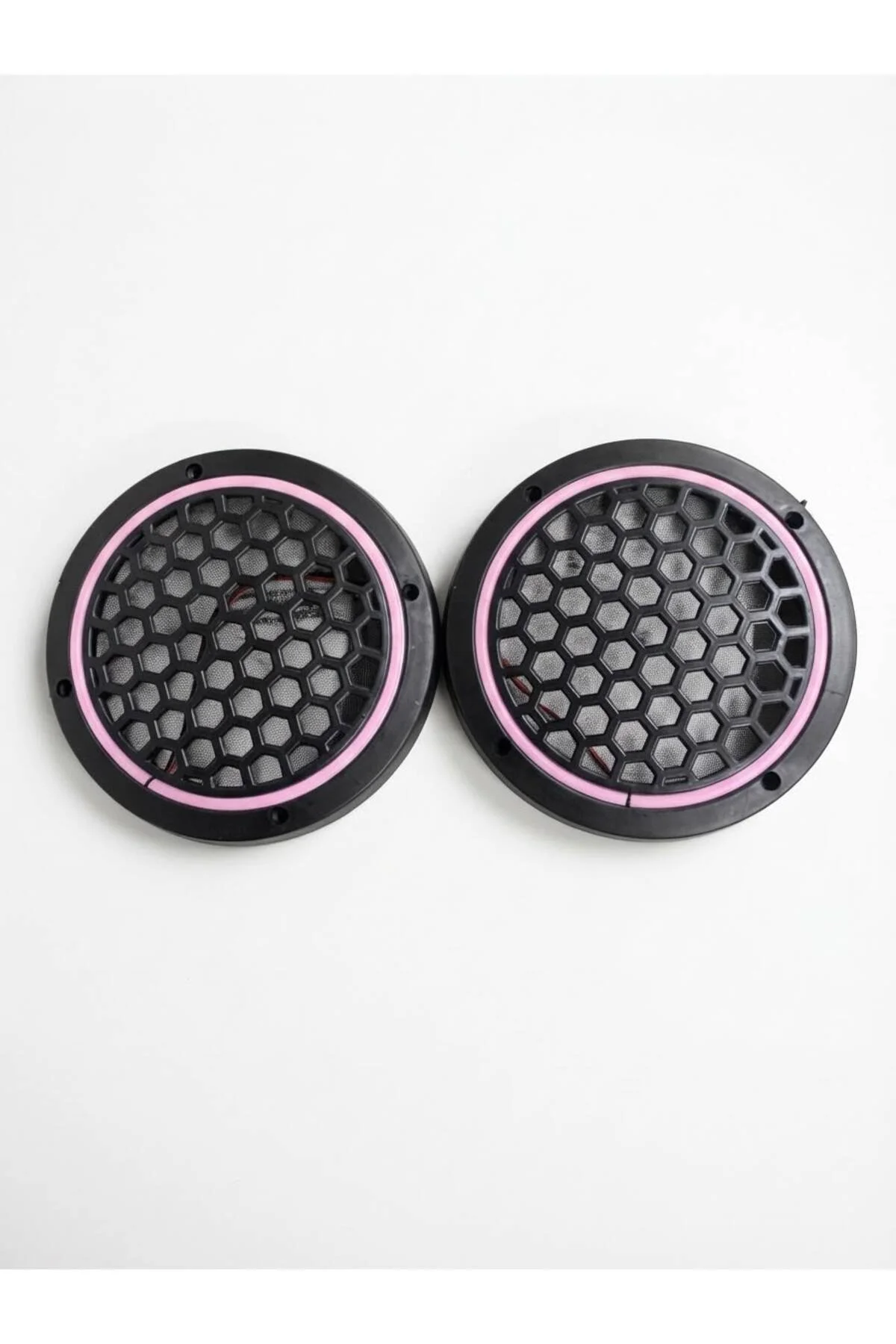16cm Pembe Ledl Hoparlör Kapağı