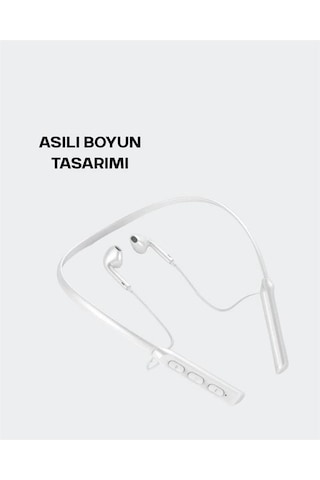 Boyun Askılı Kulaklık 100 Saat Kullanım Süresi, Ergonomik Tasarım Diğer