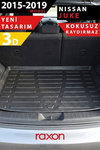 Nissan Juke 2015 2019 Alt Bagaj Havuzu 3d Özel Kalıp Su Geçirmez Kaymaz