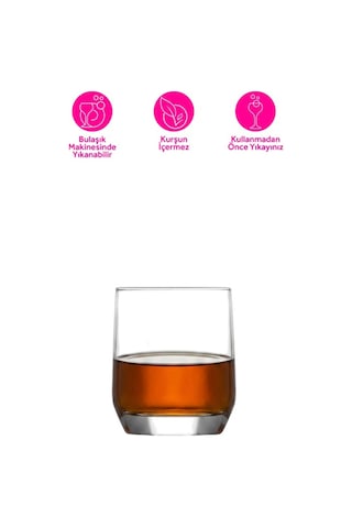 Lav Diamond Cam Viski Bardağı 6'lı 310 ml (Meşrubat/Kokteyl Bardağı )
