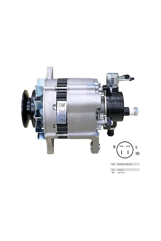 24v Alternatör Dinamo Hıtachı Tipi 35 A 3 Fiş S-l-ıg Isuzu Npr