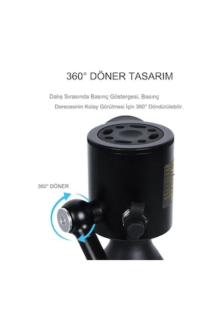 Dideep X3000plus Mini Dalış Tüpü 200bar 0.5l
