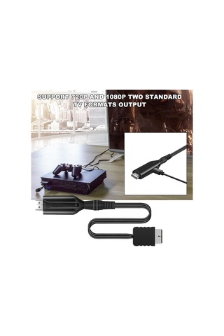 Playstation 2 Ps2 İçin Hdmı Uyumlu Adaptör Kablosu Hd Rca Av Ses Video
