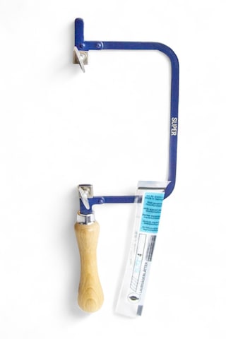 Super Kıl Testere Kolu Ahşap Salı 12 Adet Yedek Ucu İle