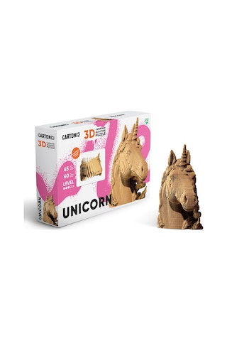 Cartonic 3d Puzzle - Unıcorn