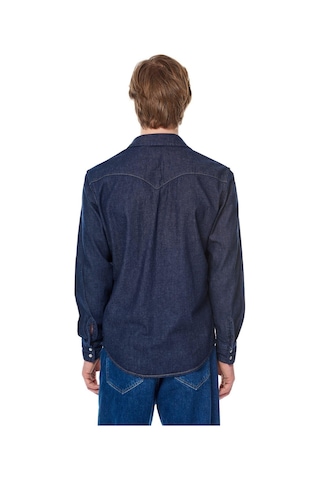Levi's Classic Western Standard Red Cast Rinse Mavi Erkek Gömlek- Çok Renkli