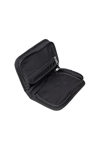 Okapi Kalem Çantası Tek Katlı Siyah Okp-123