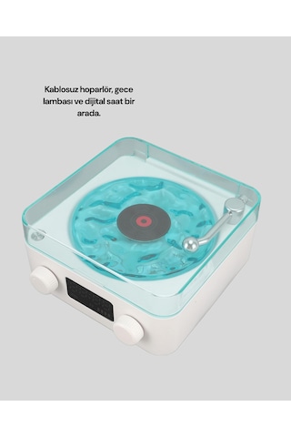 Kablosuz Bluetooth Hoparlör Mavi
