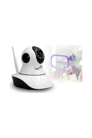 Gece Görüşlü Wifi Ip Güvenlik Bebek Kamerası 360°