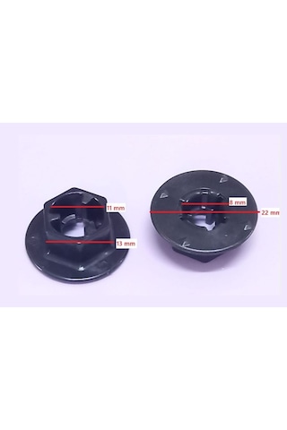Hyundai,kia,mazda Davlumbaz Somunu 8414526000 5 Adet 5 Hyundai,kia,mazda Davlumbaz Somunu 8414526000 5 Adet 5