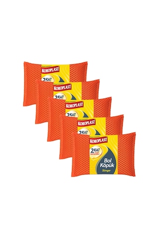 Koroplast Bol Köpük Sünger 5'li
