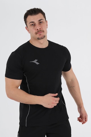 Diadora Satürn Antrenman T-Shirt Siyah