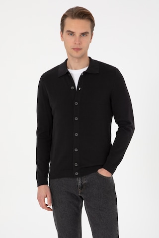 U.s. Polo Assn. Erkek Siyah Hırka Triko 50313690-vr046 Siyah