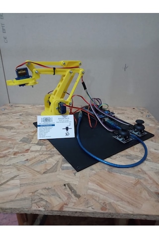 ARDUİNO ROBOT KOL PROJESİ HAZIR DEVRE