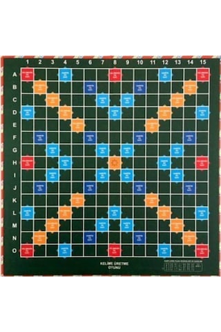 Kelime Oyunu / Yerli Üretim Scrabble Kelime Üretme Oyunu Z5