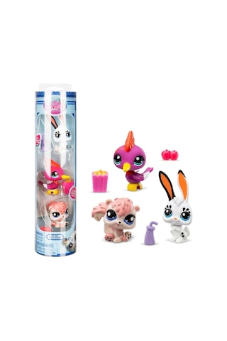 Minişler 3lü Paket Tüp Figürler 0