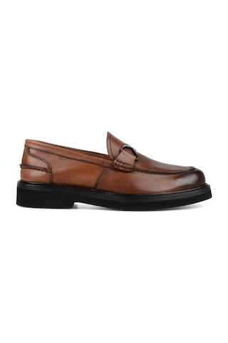 Kahverengi Loafer Erkek Deri Ayakkabı