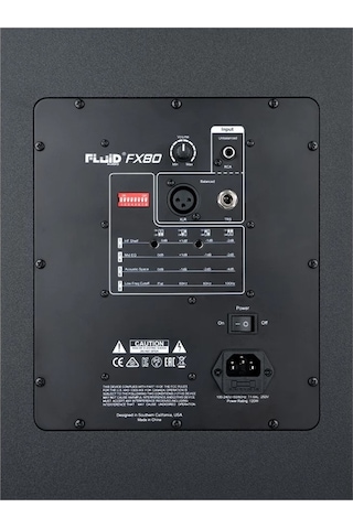 Fluid Audio Fx80 8" Aktif Stüdyo Monitörü Tek