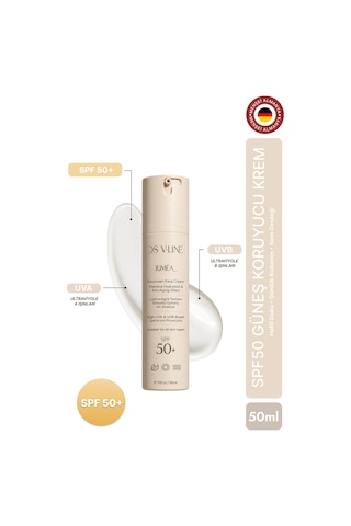 Ds V-Line Nemlendirici Anti-Age Koruyucu Güneş Kremi SPF50+ 50 ML
