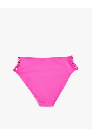 Koton Yüksek Bel Bikini Altı Yanları İpli Astarlı Fuşya 4sak00055mm