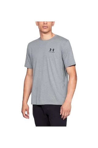 Under Armour Ua M Sportstyle Lc Ss Erkek T-shirt 1326799-036 Gri