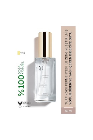 Misbahçe Biberiye Suyu Dökülme Karşıtı & Saç Uzamasını Saç Toniği 50 Ml