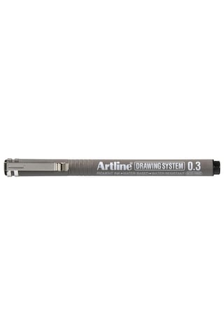 Artline Drawing System 0.3 Çizim Kalemi, 0.3 Mm, Siyah